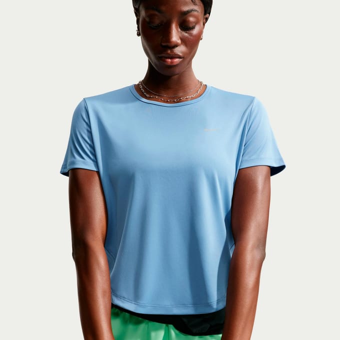Nike Tempo Sportshirt dames Blauw M/38