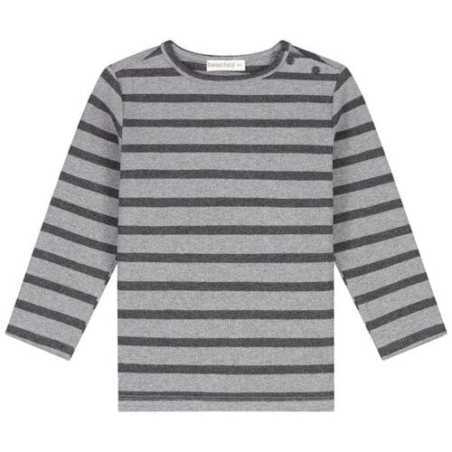 Sweet Petit peuter shirt Mees Mid Stone Melange 92 unisex