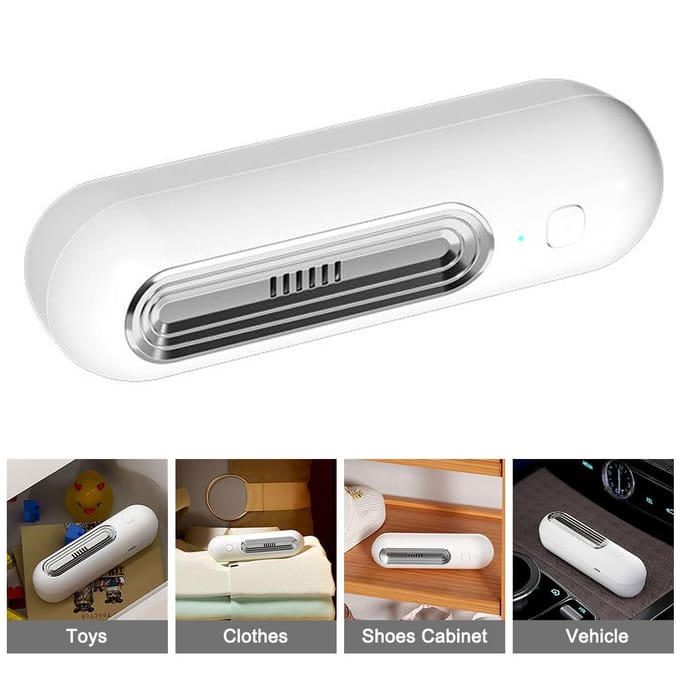 Koelkast Deodorizer USB Mini Koelkast Deodorizer Geurverwijderaar Ozongenerator voor Autokast white