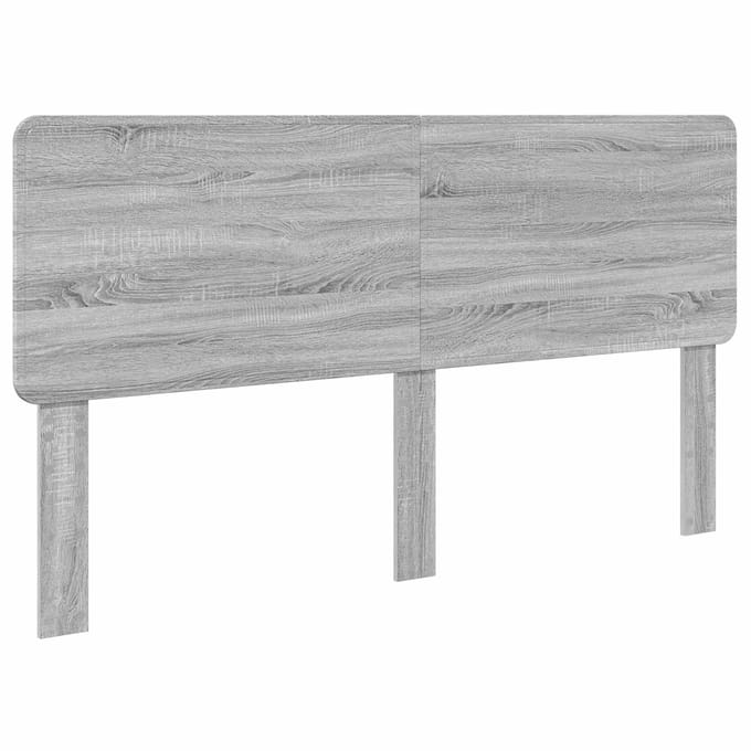 vidaXL Hoofdbord Grijs Sonoma Bewerkt hout