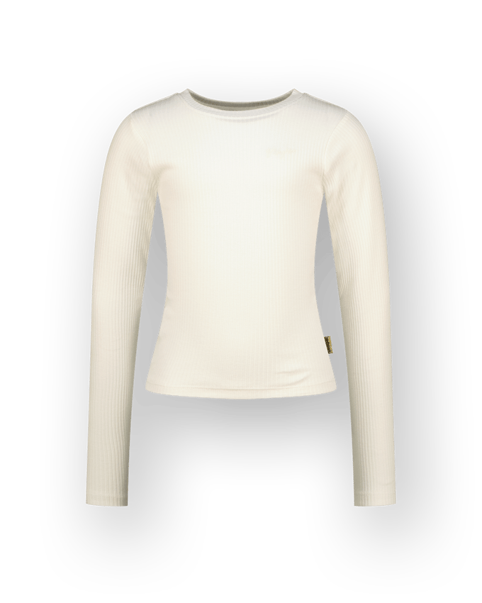 Meisjes T-shirt Icon rib longsleeve