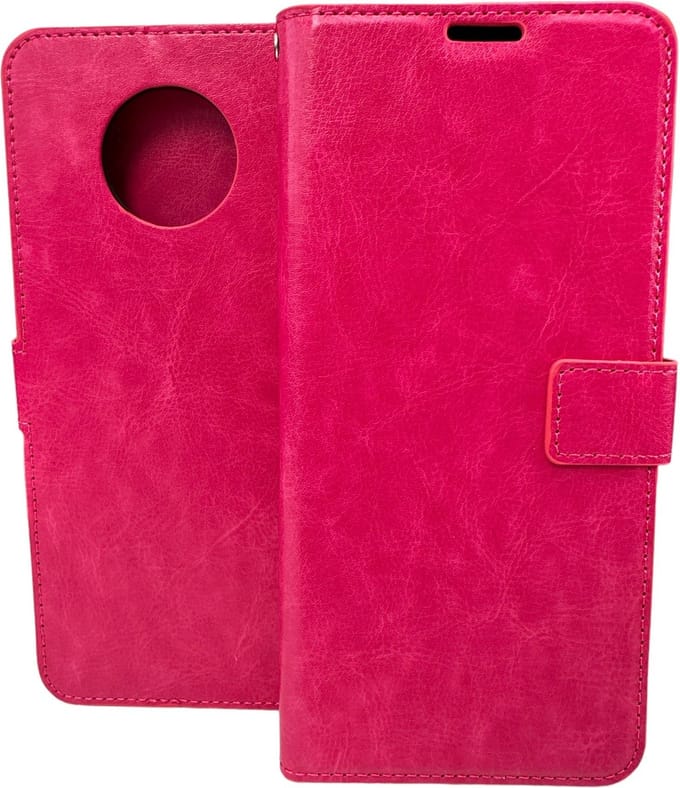 Portemonnee Book Case Hoesje Geschikt voor: Nokia G50 -  roze