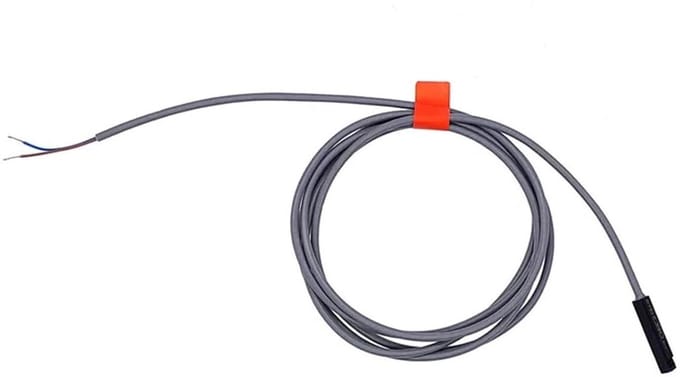 Schakelaar Sensor - Cilinder Magneet - Positie Detectie - DC/AC 5V-240V - Pakket 5 stuks - Grijs