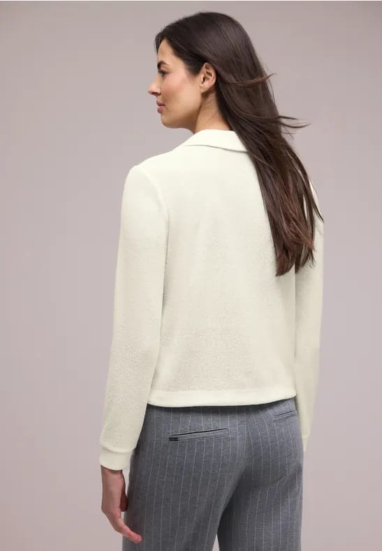 Jas in effen kleur