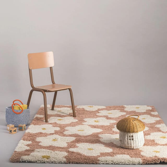AFK Living - Kinderkleed dik en comfortabel FLEURS