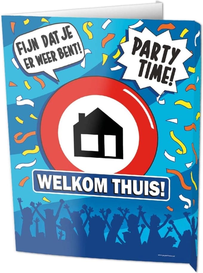 Paperdreams Window signs - Welkom thuis