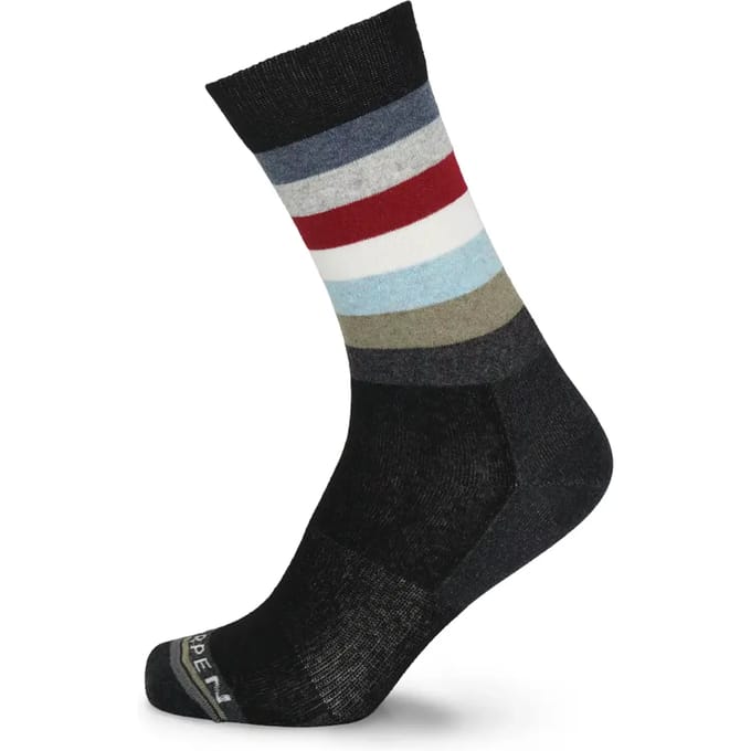 Merino wollen sokken Lorpen Lifestyle Stripe Crew