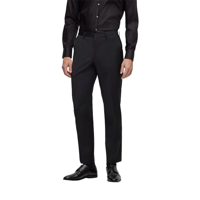 Boss Rechte broek heren Leon (Zwart)