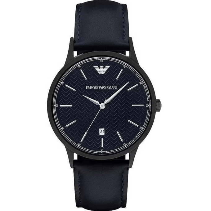 Emporio Armani Herenhorloge Kwarts Zwart