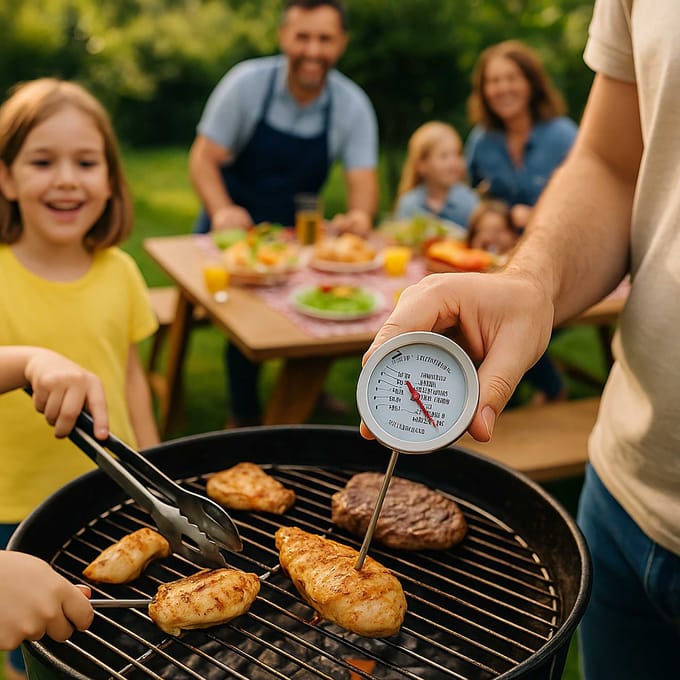 Keep it handy - RVS Vleesthermometer - 14cm - Keuken Vleesthermometer