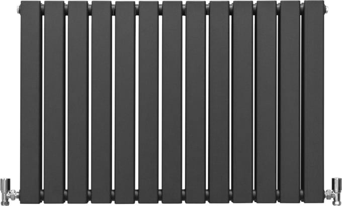 Design radiator - antraciet - 600 mm x 910 mm - 15 jaar garantie