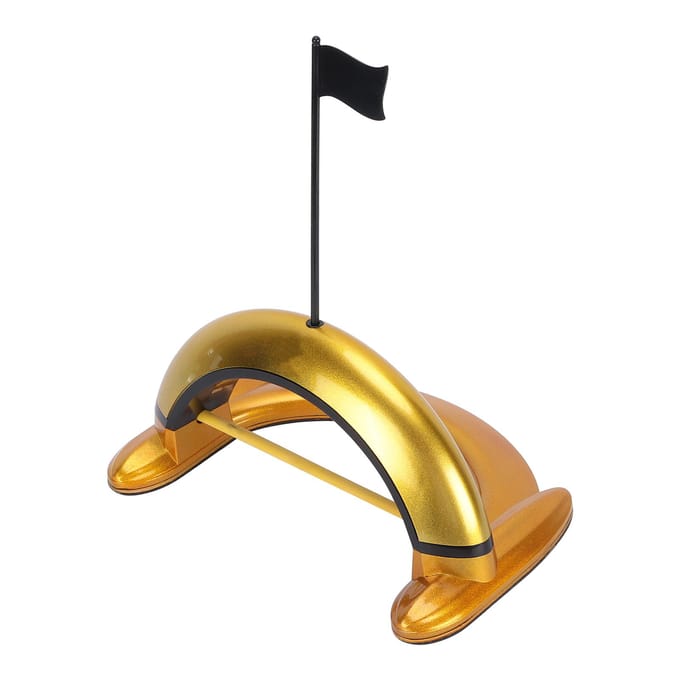 Golf Automatische Putting Cup Indoor Putting Hole Trainingshulpmiddelen Auto Terugkerende Mislukte Ballen beige
