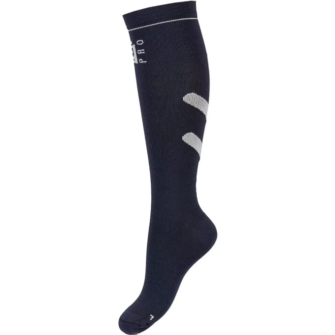 Compressie Paardrijsokken EQPRO Navy Blue - 35-38