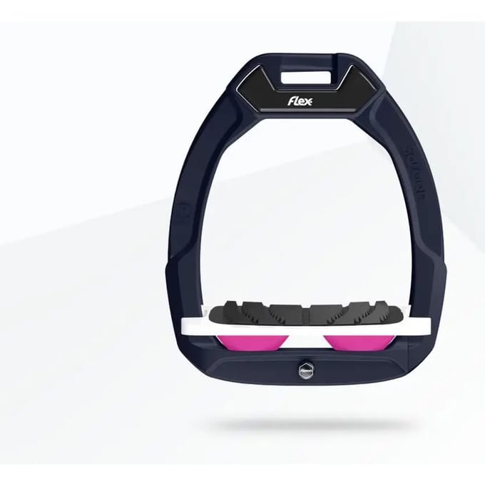 Veiligheidspetjes voor het rijden Ingeloten Grip Rood/Wit/Roze Flex-On Safe-On