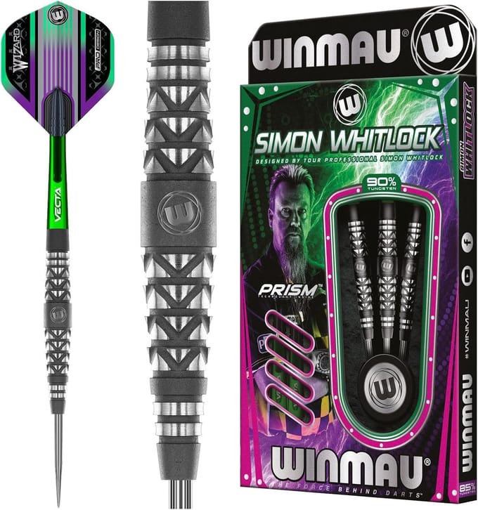Dartpijlen Set - Stalen Darts - Precisie Werpen - 90% Tungsten - 24 Gram - Zilver