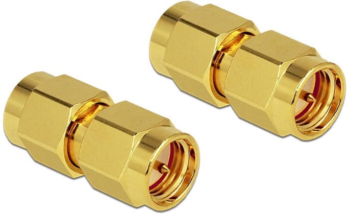 Delock 88726 88726 SMA-stekker - SMA-stekker 0.00 m 1 stuk(s)
