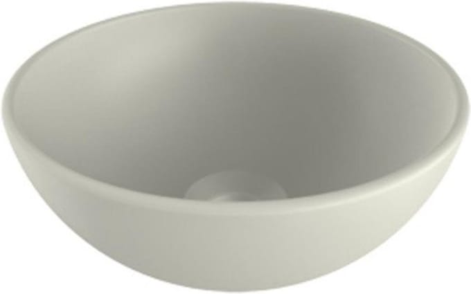 Plieger Mini Round waskom - 26x26x12cm - mat wit