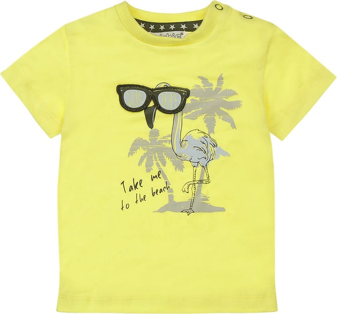 Dirkje - Jongens shirt - yellow - Maat 68