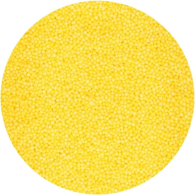 Mini gele knikkers - 80g