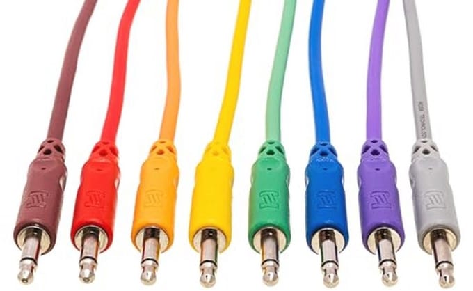 4-geleider DMX kabel 3 meter XLR5 M naar XLR5 F