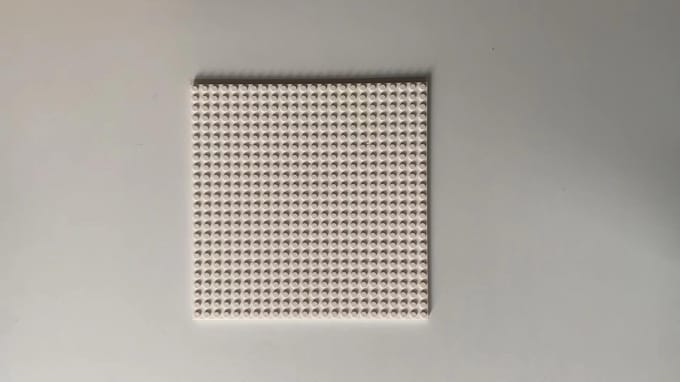 MOC 1 PCS 24x24 Double Face Sol Construisant Blocs Composants Kit Maison Briques Castile Assembler FAITES-LE-