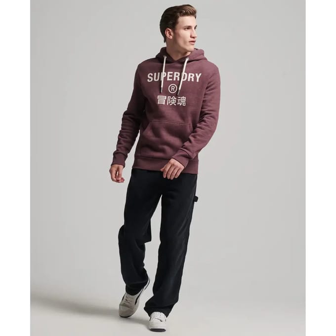 Hooded sweatshirt Superdry Corporation Logo