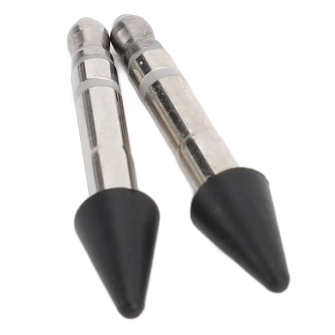 Stylets Stylet Pointe Précise Contrôle Fin 4096 Sensibilité à la Pression Pointe de Stylet de Remplacement pour Stylet Fin 2 2pcs black