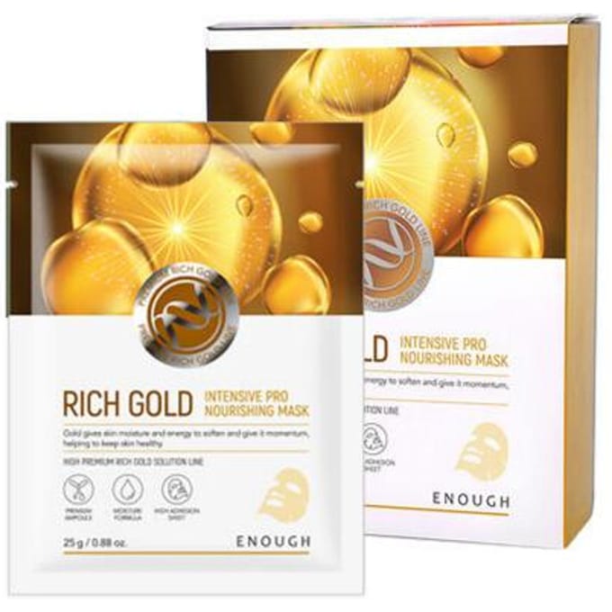 ENOUGH Masker 10 st (5 opties) #RICH GOLD