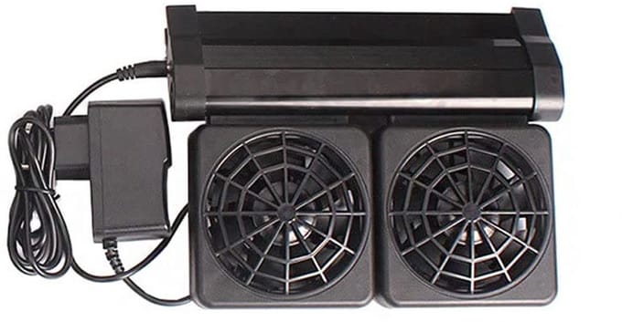 Verstelbare Aquarium Chiller Fan - Koeling voor Vis Tank met 2 Ventilatoren