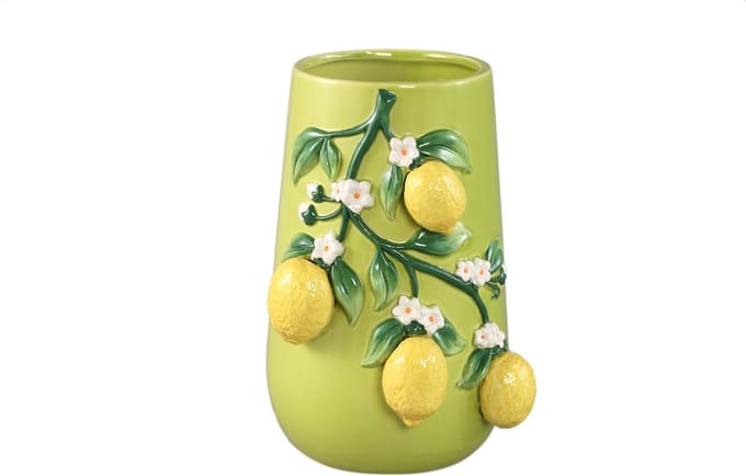 PTMD - Vaas Stacy - Groen - 21.5x20x29.5cm