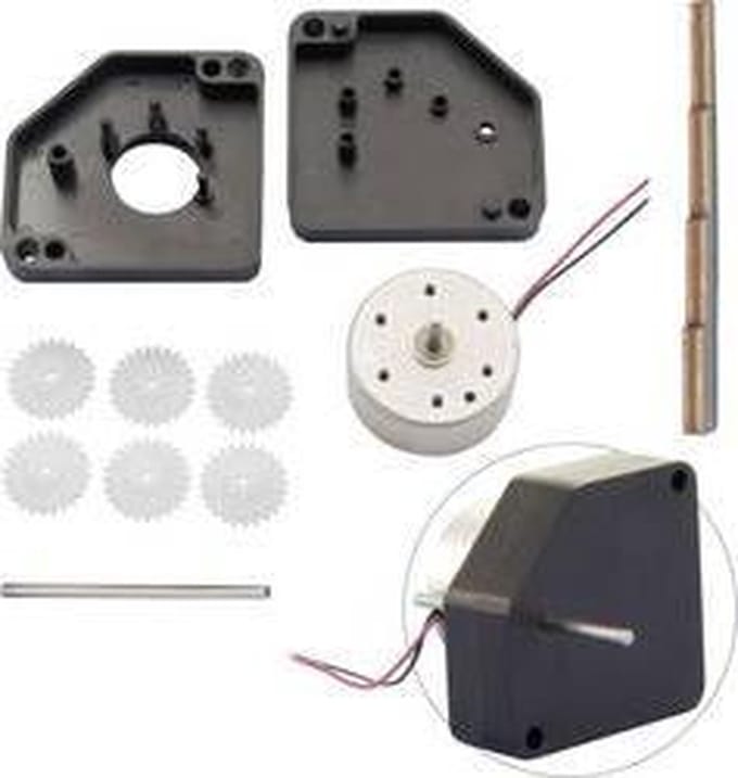 Sol Expert 90015 Getriebe G243 mit Motor Universele kit