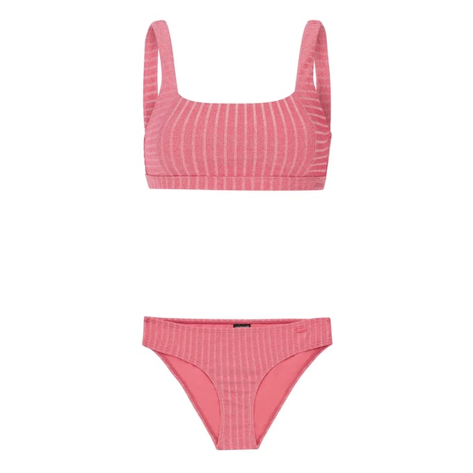 Protest Prtnancy – Bralette bikini set Dames – Gespsluiting – Uitneembare vulling – Guava Pink