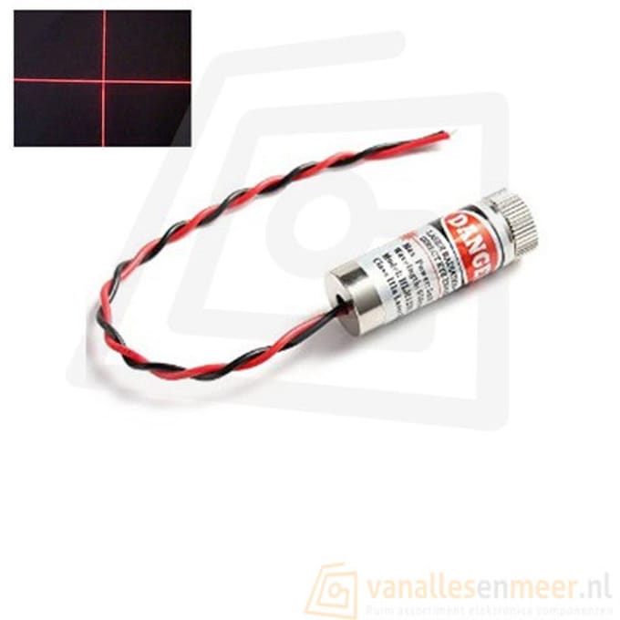 5V 5mW Laser Kruis