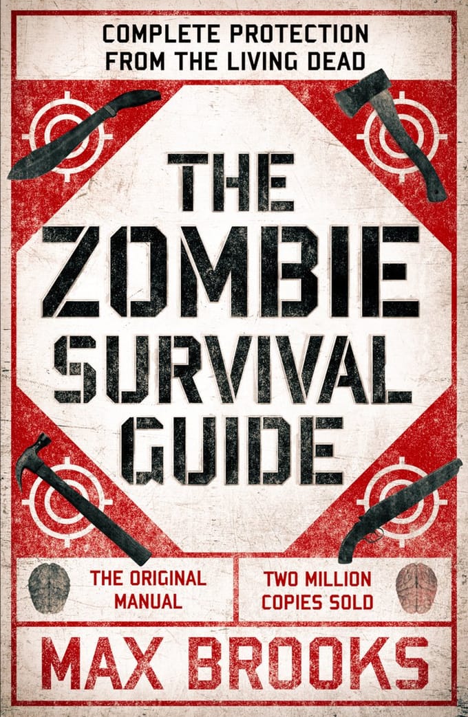 De Zombie Overlevingsgids door Max Brooks Paperback Boek 9780715653746