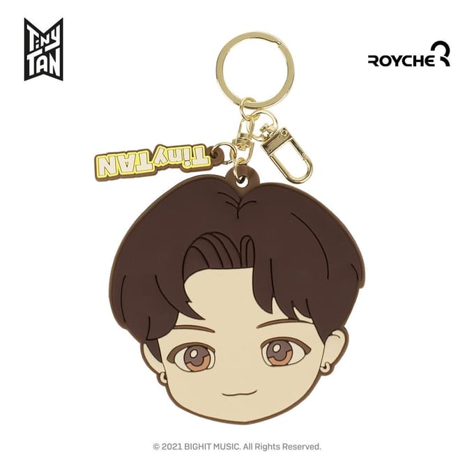 BTS (BangTan-jongens) TinyTAN Dynamite Gezicht mini Spiegel, Officieel, Origineel, Authentiek, K-POP, idool beige