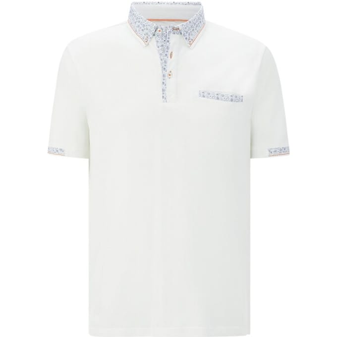 Babista herren Poloshirt - 64/66 - wit - Plus Size
