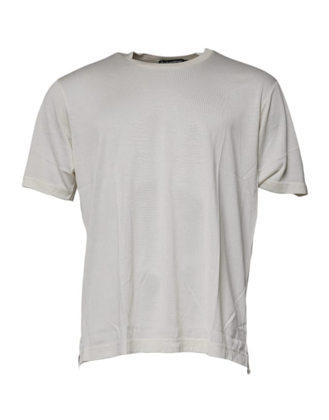 Ronde Hals T-shirt Klassieke Pasvorm