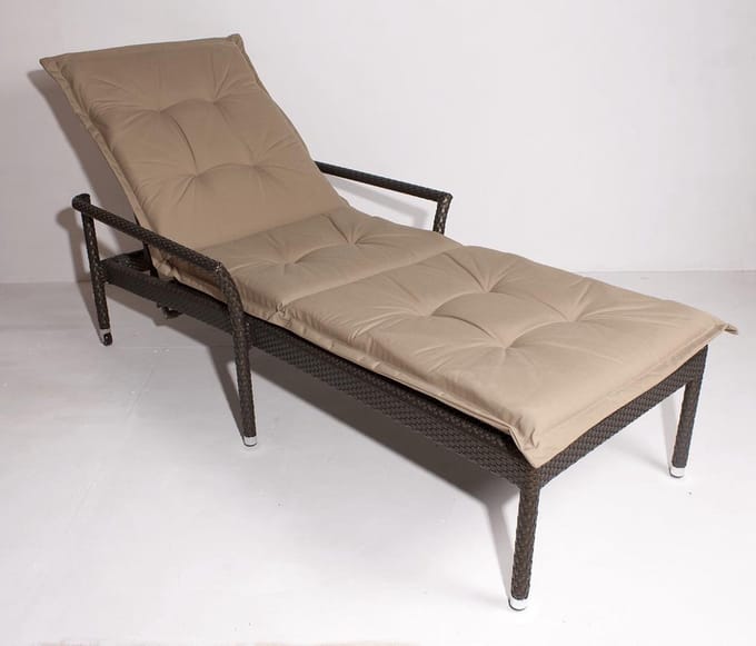 Ligbedkussen olefin Mocca gem. 8507