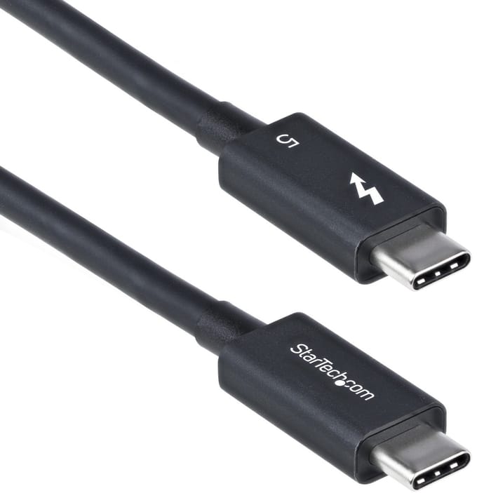 StarTech.com 1m Thunderbolt 5 Kabel, 80Gbps/Tot 120Gbps, 240W PD EPR, 8K 60Hz, Thunderbolt-Gecertificeerde Kabel, Compatibel met Thunderbolt 4/USB4/USB-C