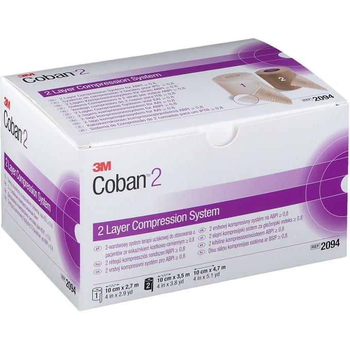 3M Coban 2 Lagen Compressiesysteem 2094 Compressen