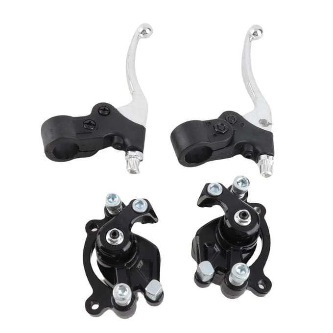 Handvatten Kill OnOff Schakelaar Gaskabel Remhendels Kit voor 47cc 49cc Mini Motorfiets Crossmotor black