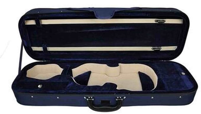 Leonardo VC-4114-BU Elementary Series vioolkoffer oblong 1/4 blauw