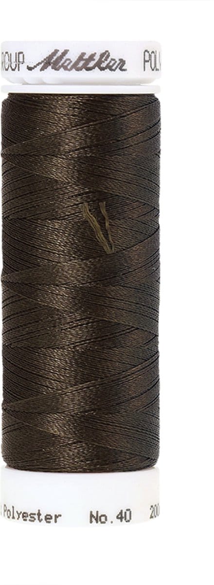Mettler borduurgaren - Bruin - Nr 465 - Polysheen - 200 meter