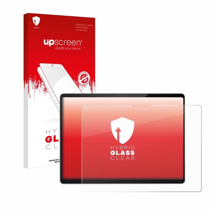upscreen - Screenprotector voor Microsoft Surface Pro 9 / 10 / 11 - Folie Beschermfolie Beschermglas transparant