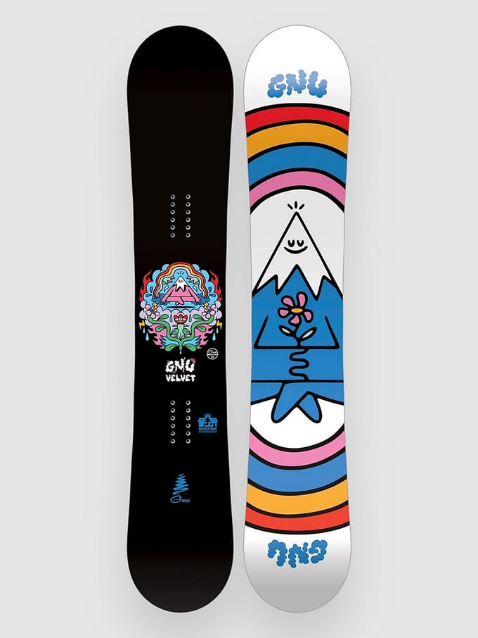 Gnu Velvet 2026 Snowboard patroon