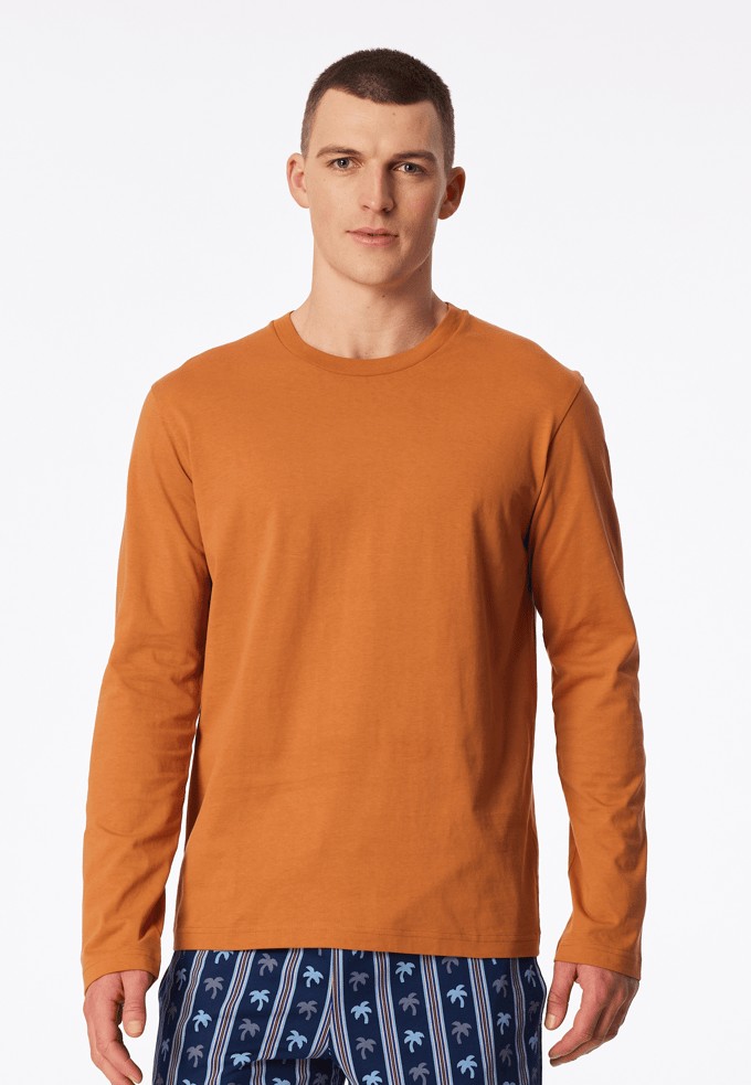 Shirt met lange mouwen, whisky - Mix+ Relax 48