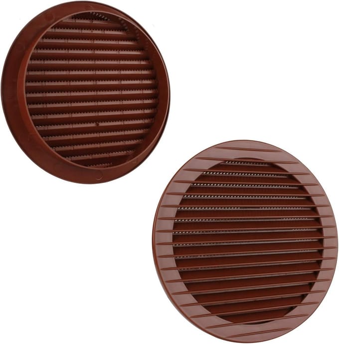 Rond Ventilatierooster met Insectenhor in Diverse Kleuren en Maten