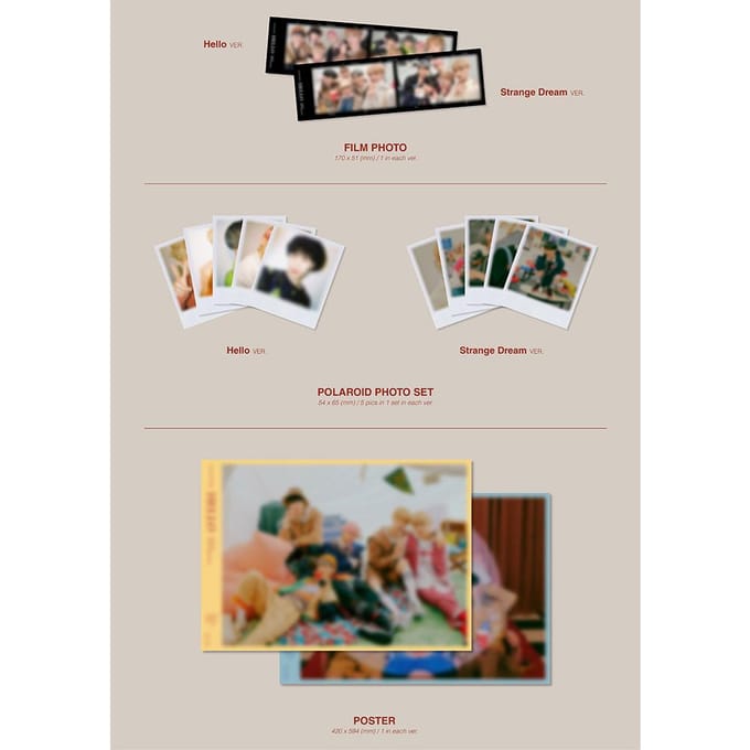 CIX - Hello, Strange Dream (4e EP-album) white