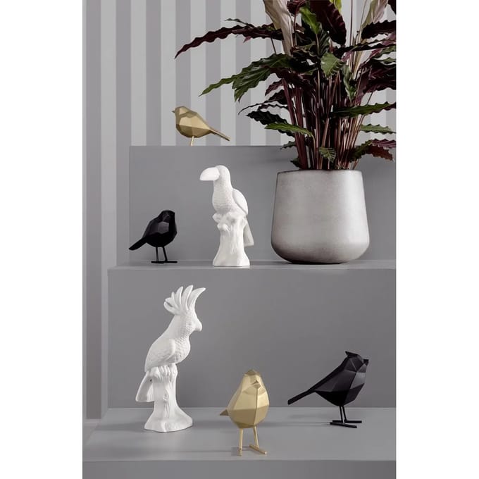 Present Time -Statue bird - Small - Polyresin - Goud