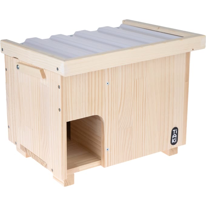 TIAKI winterbestendig egelhuis ca. 40,4 x 32 x 33 cm wilde dieren